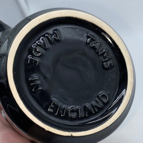 Black Coffee Mug with Red Alia Logo Ladies Clothing Store Advertising Vintage - Picture 5 of 9